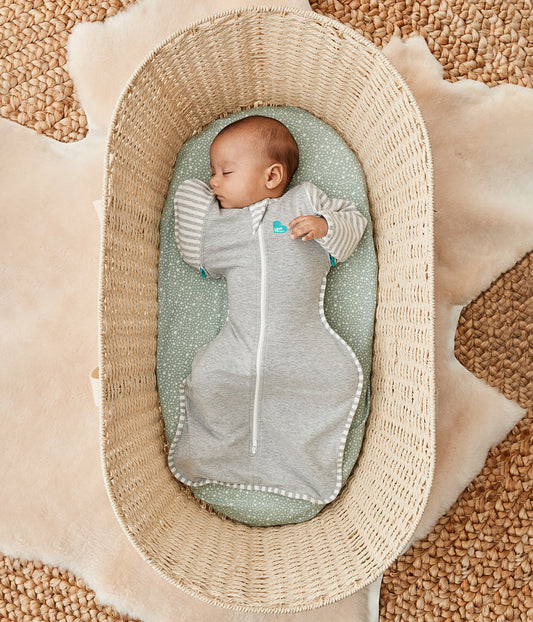 Swaddle Up™ Bolsa de transición 1.0 TOG Algodón Gris