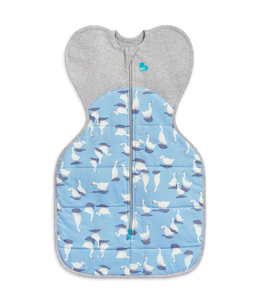 Swaddle Up™ 2.5 TOG Algodón Azul Polvoriento Silly Goose