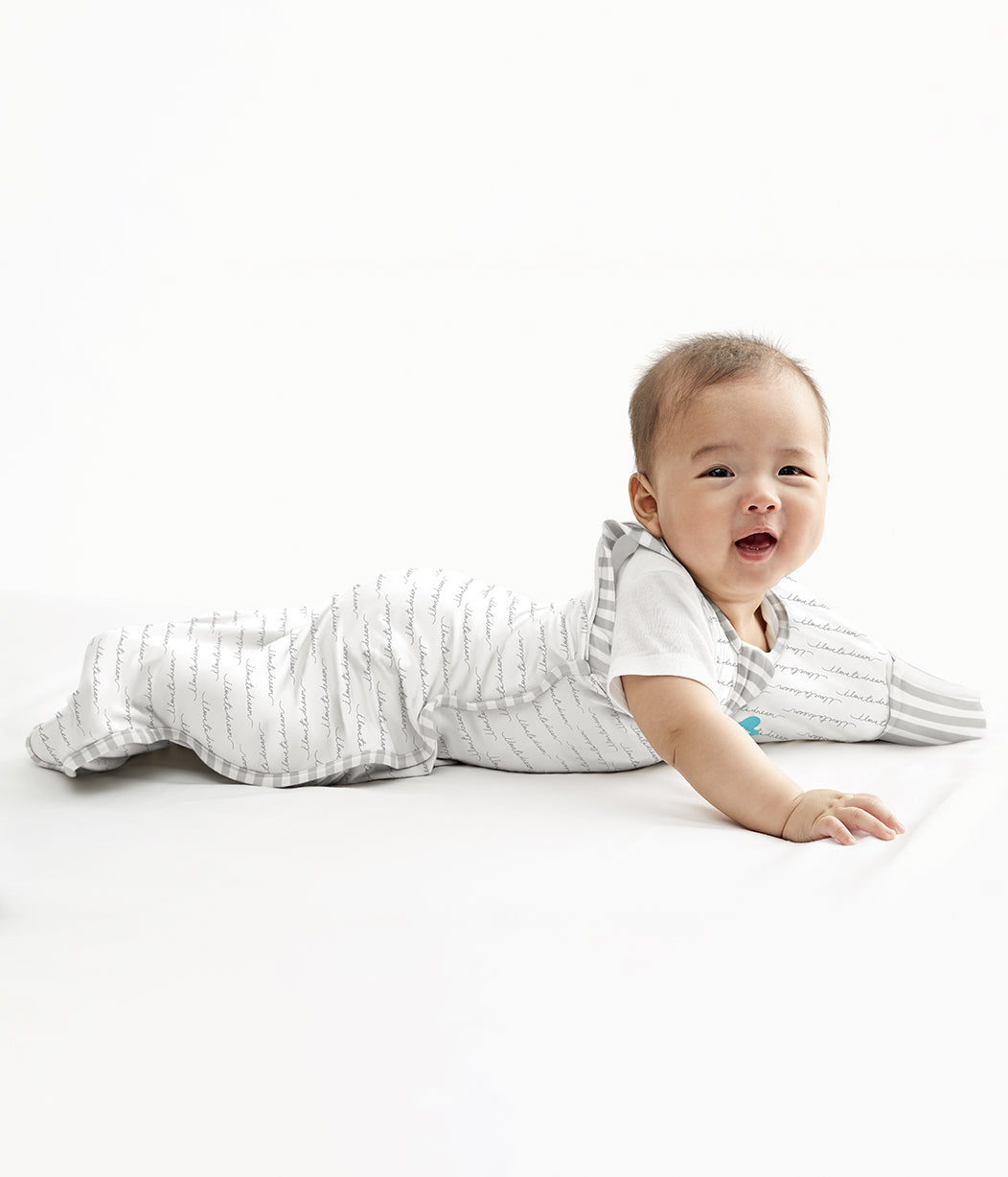 Swaddle Up™ Übergangspucksack Gemäßigt (20-24°C) Weiß Träumer Baumwolle