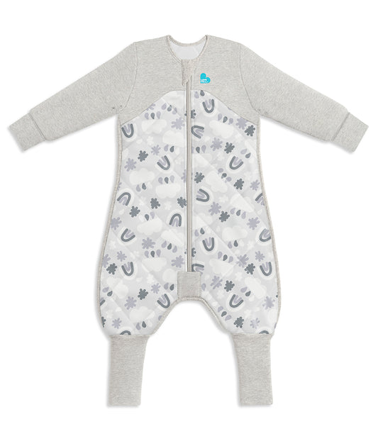 Sleep Suit 2.5 TOG Organic Cotton/Merino Wool Grey Clouds