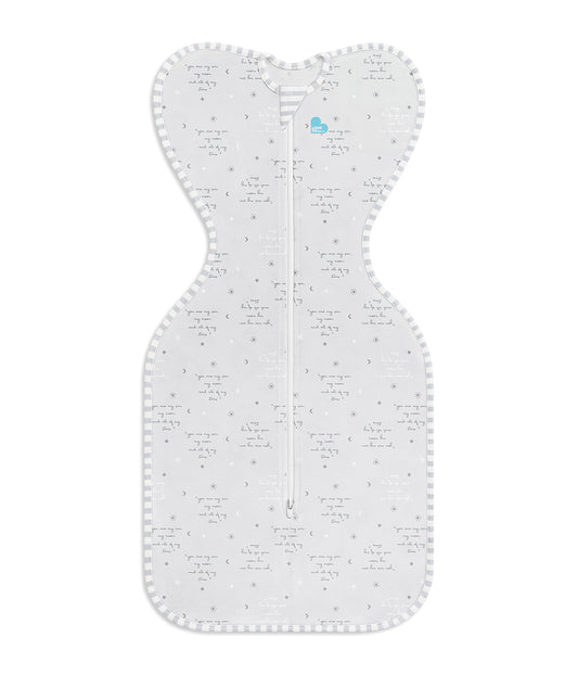 Swaddle Up™ 0.2 TOG Algodón Gris Eres Mi