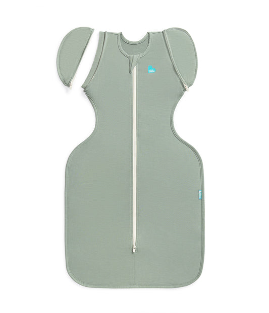 Swaddle Up™ 2-in-1 Übergangspucksack 1.0 TOG Viskose aus Bambus Tiefes Oliv