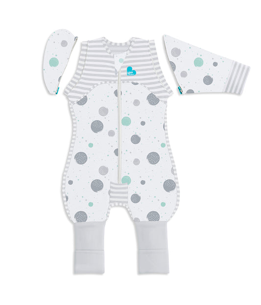 Swaddle Up™ Übergangsanzug 0.2 TOG Baumwolle Weiß