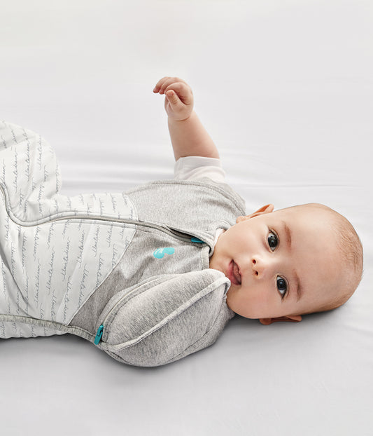 Swaddle Up™ Bolso de transición 2.5 TOG Algodón Blanco Dreamer