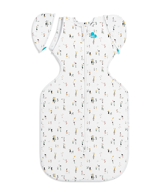 Swaddle Up™ Bolso de transición 1.0 TOG Algodón Blanco Comunidad