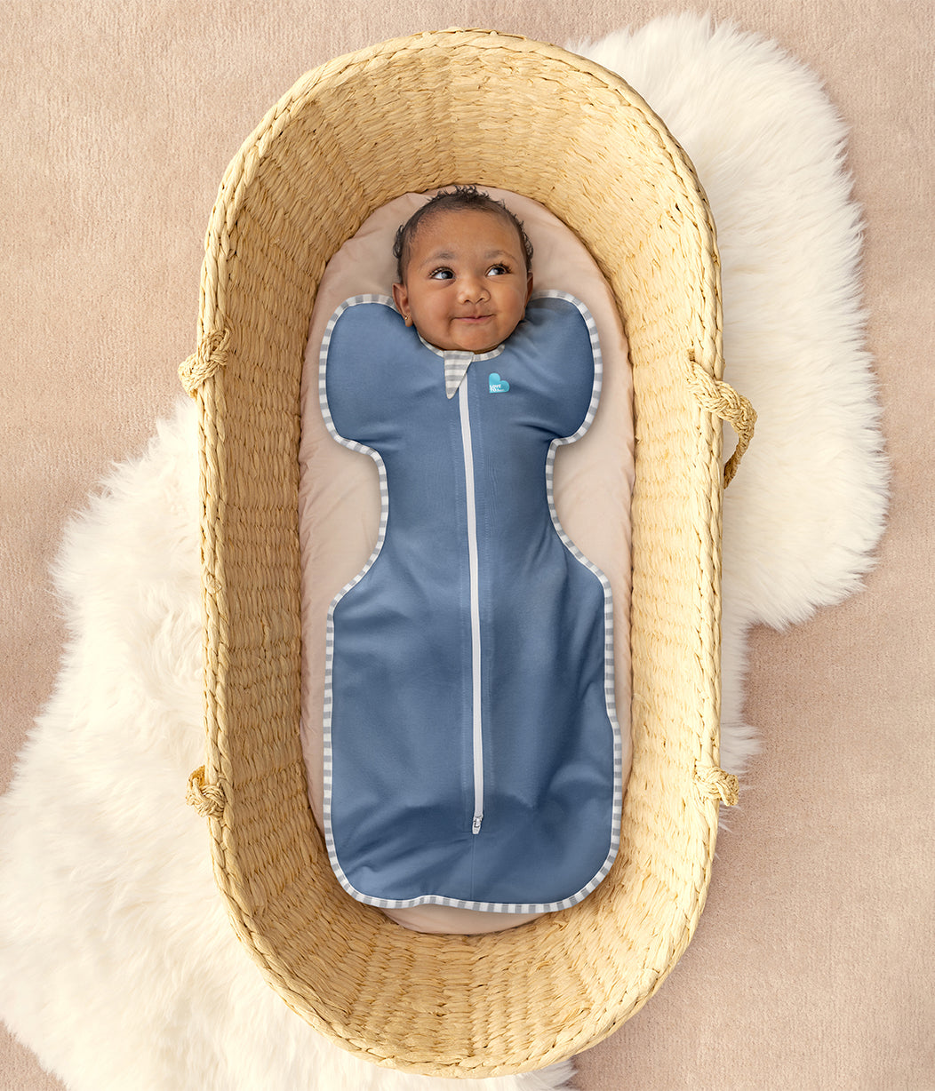 Swaddle Up™ Pucksack Gemäßigt (20-24°C) Denim Baumwolle