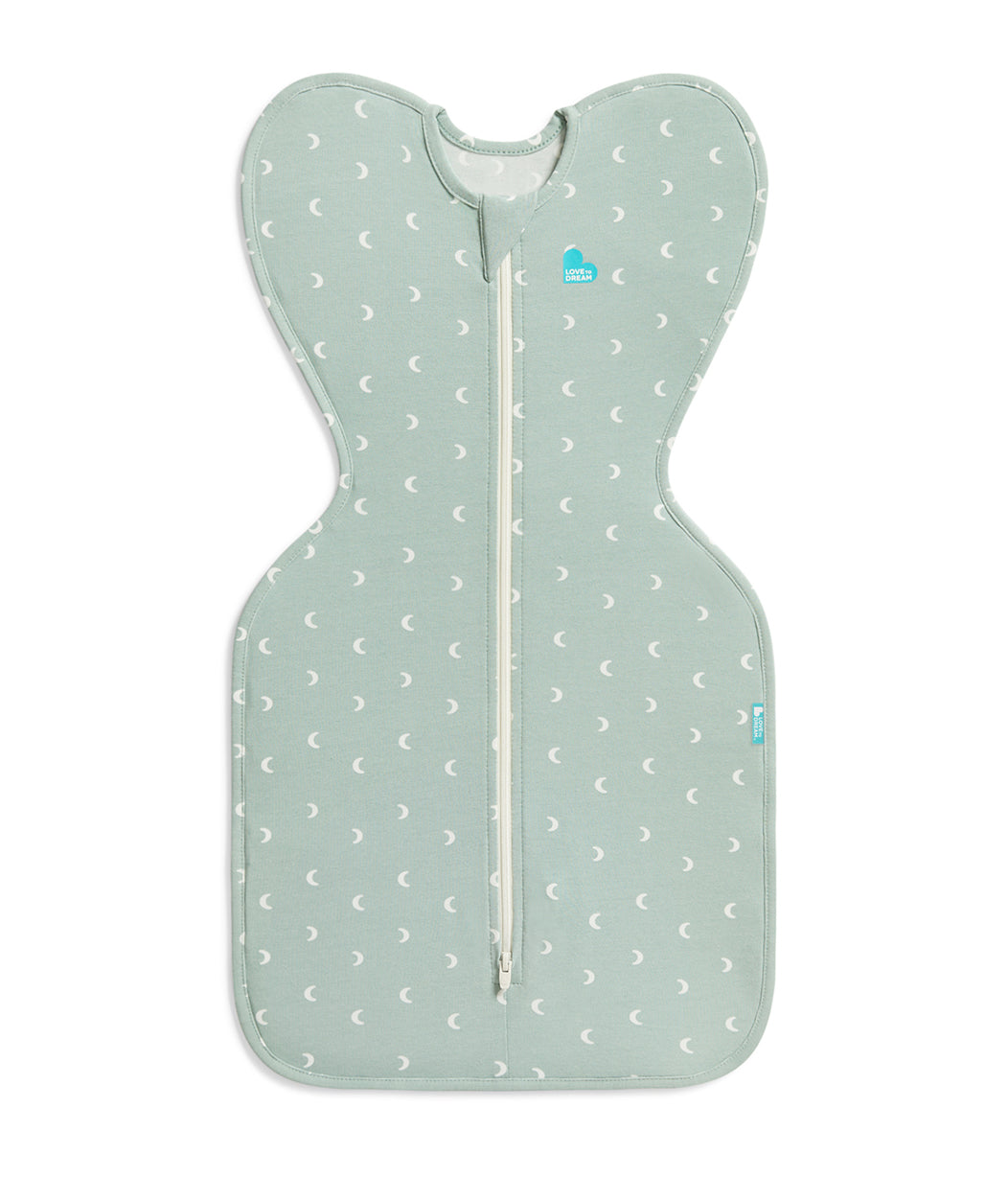 Swaddle Up™ Pucksack 1.0 TOG Baumwolle Oliv Mond