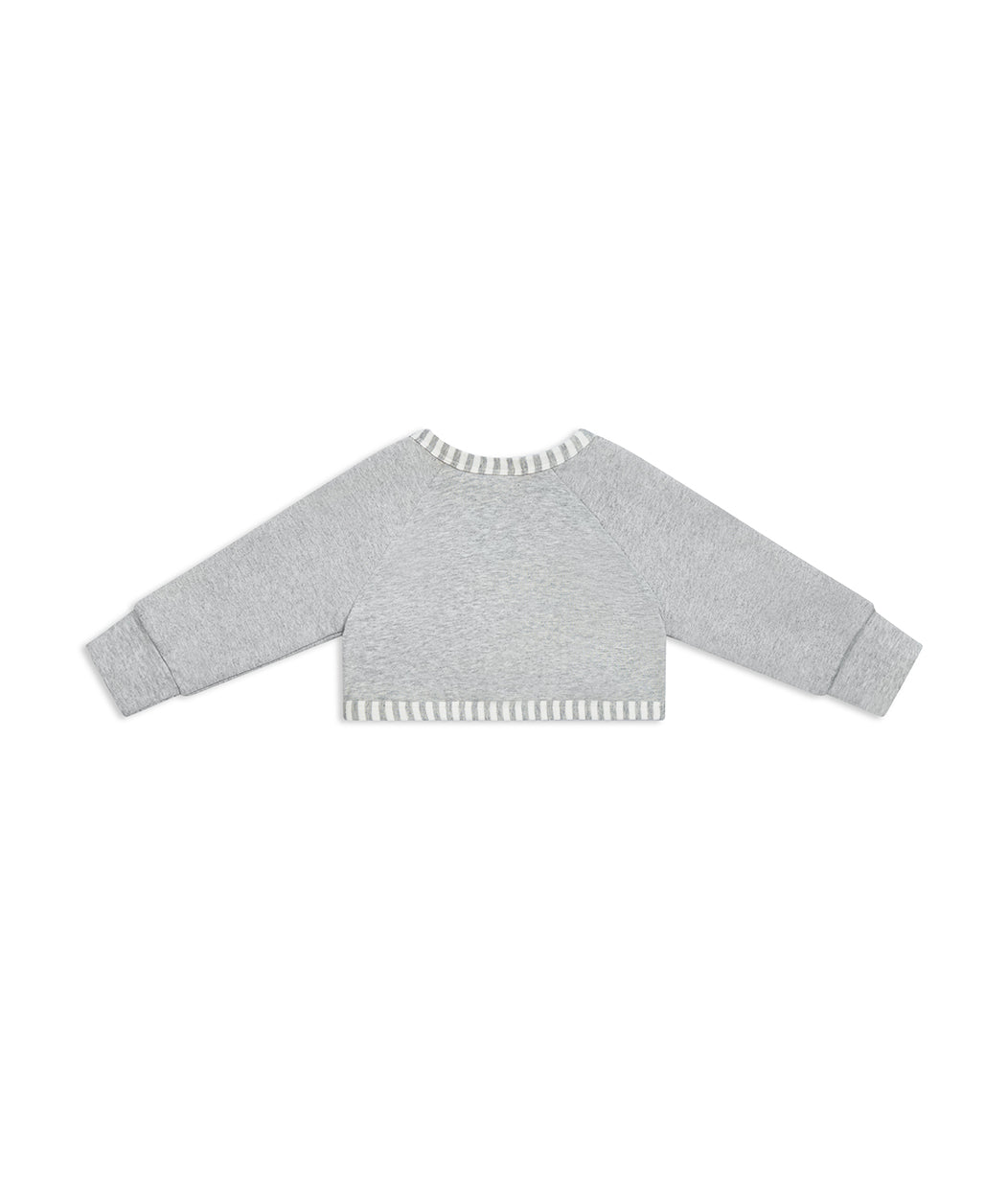 Snug Shrug™ Armwärmer Grau Baumwollfleece