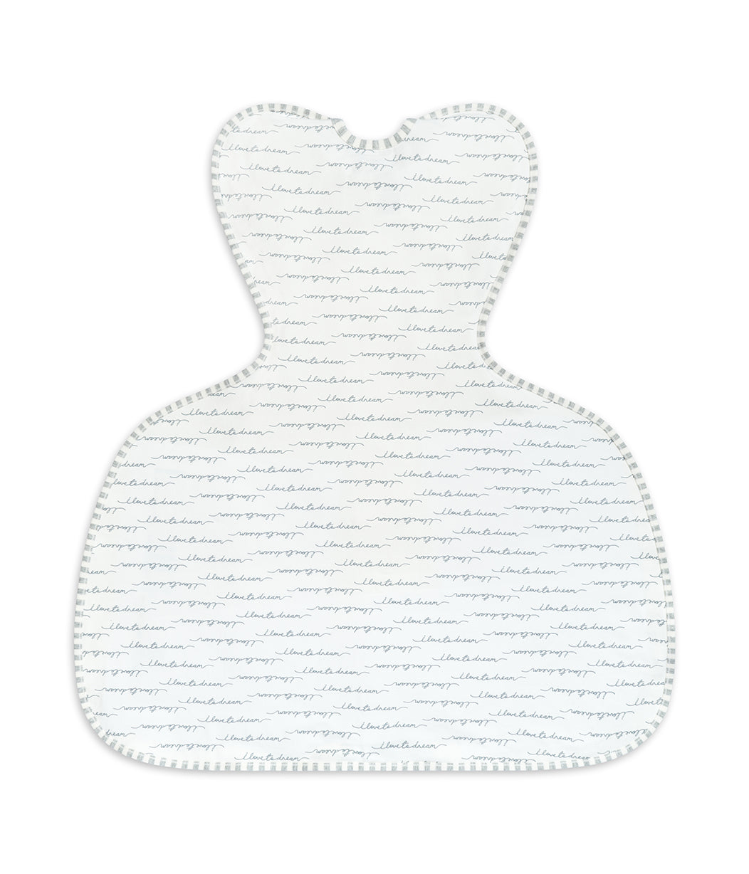 Swaddle Up™ Saco de arrullo especial para displasia de cadera 1.0 TOG Algodón Soñador Blanco