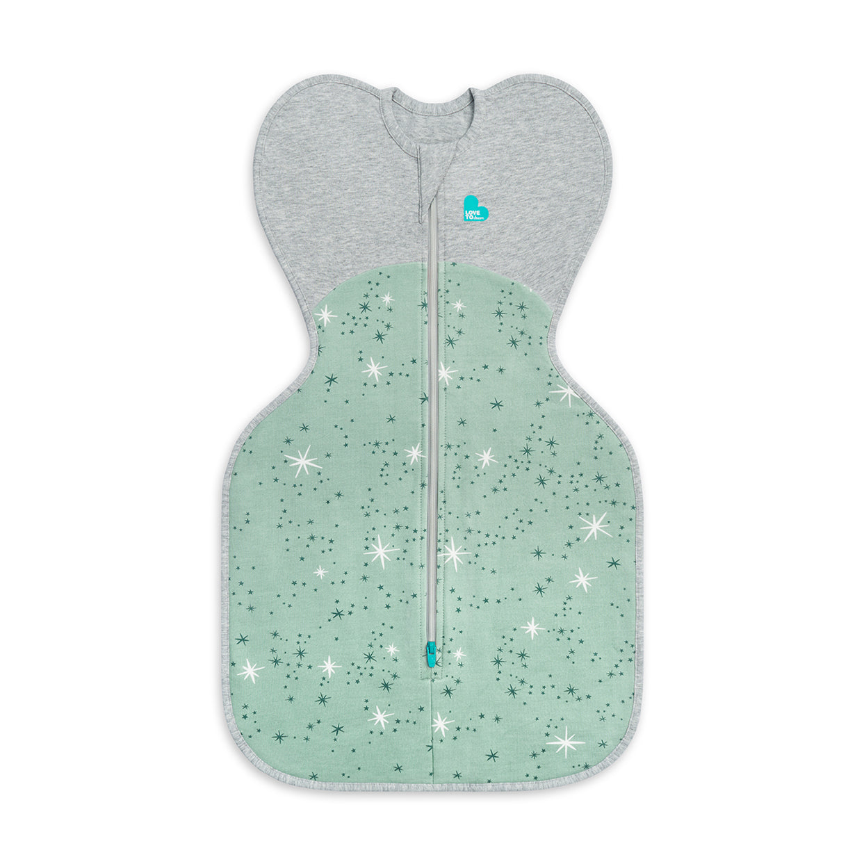 Swaddle Up™ Pucksack Mild (18-24°C) Oliv Nordstern Baumwollfleece