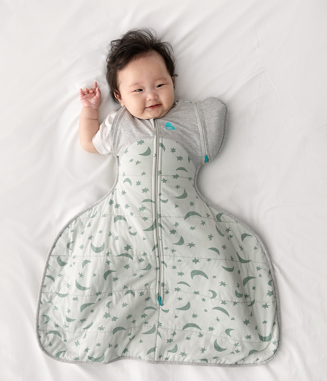 Swaddle Up™ Übergangspucksack für Hüftdysplasie Mondlicht Oliv