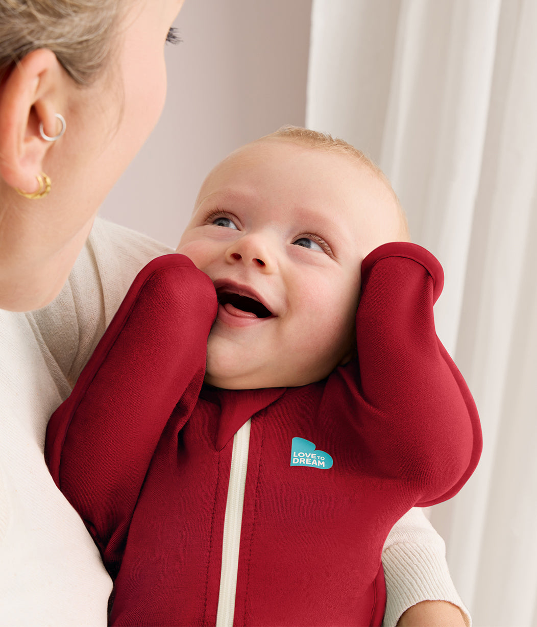 Swaddle Up™ Saco de arrullo 1.0 TOG Algodón Granate