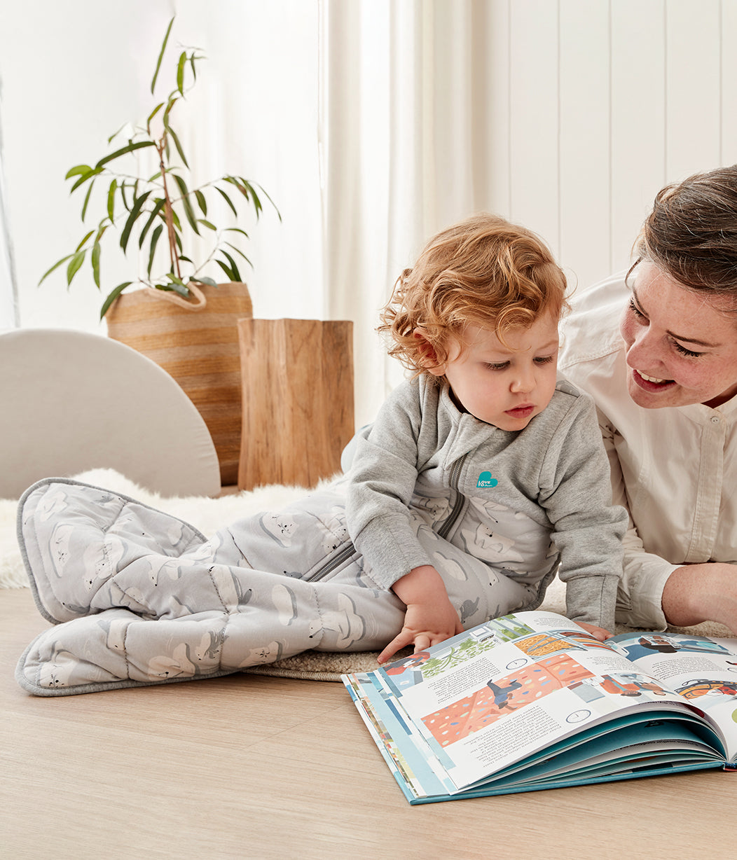 Schlafsack Extra Warm Sterne Südpol Grau