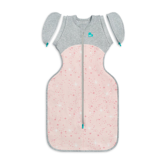 Swaddle Up™ Bolso de transición 1.5 TOG Algodón Rosa Estrella del Norte