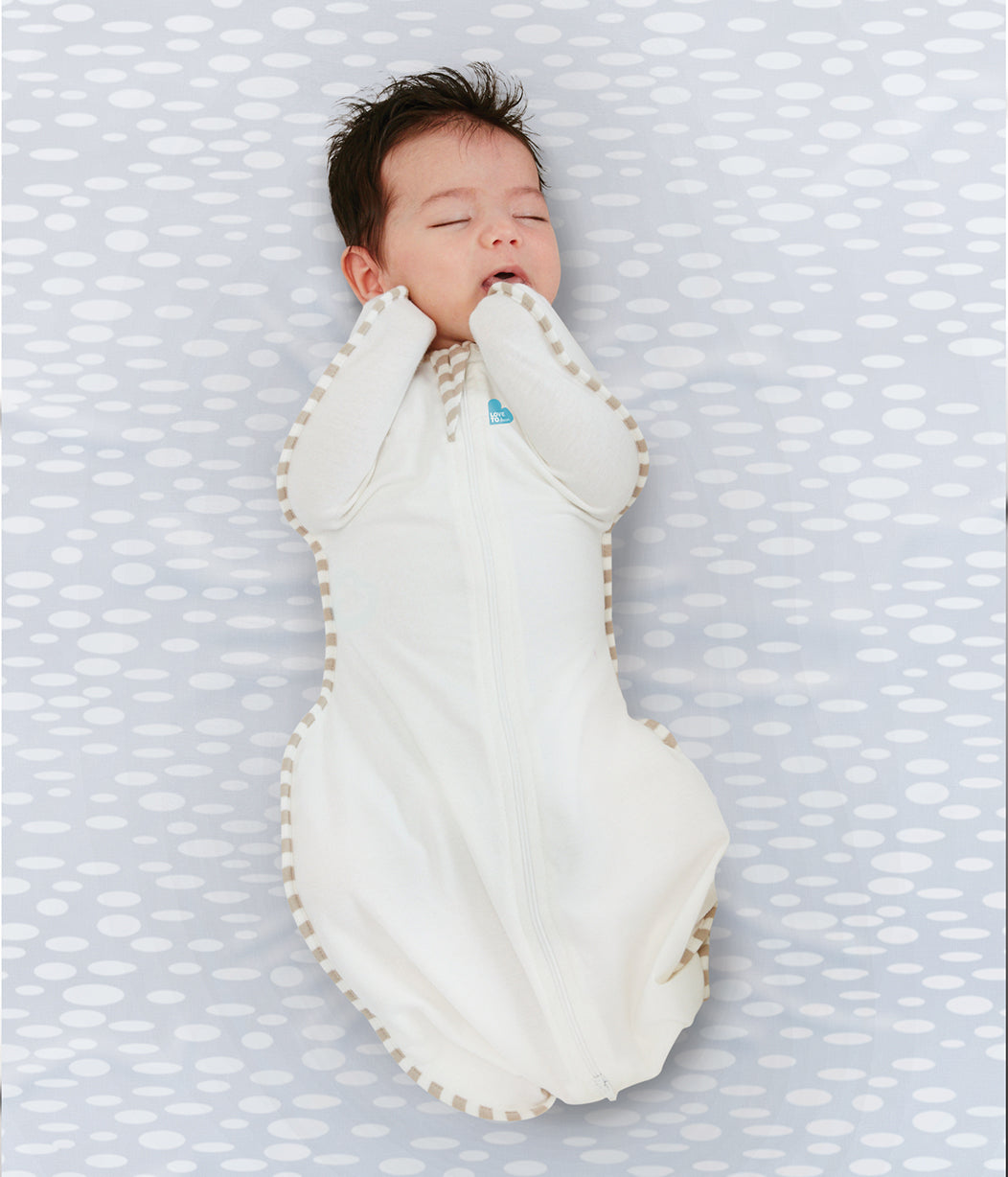 Swaddle Up™ Pucksack Gemäßigt (20-24°C) Creme Bio-Baumwolle