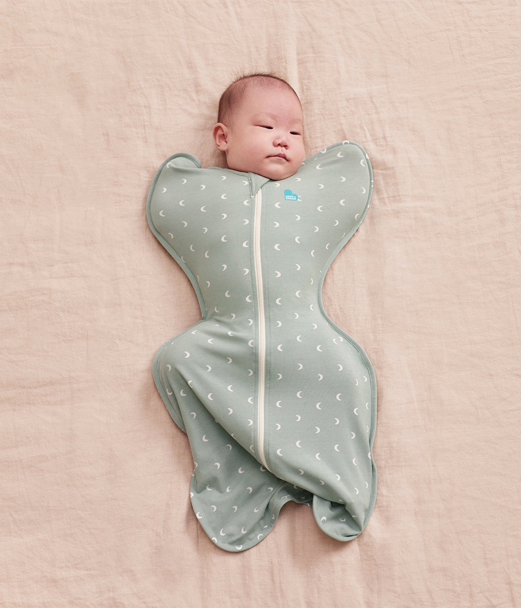 Swaddle Up™ Pucksack 1.0 TOG Baumwolle Oliv Mond