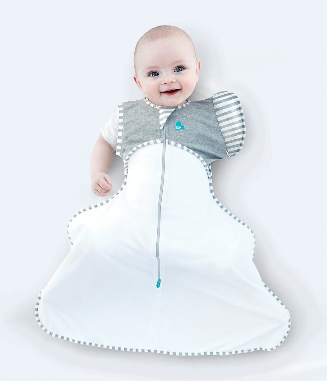 Swaddle Up™ Übergangspucksack Hüftdysplasie Grau