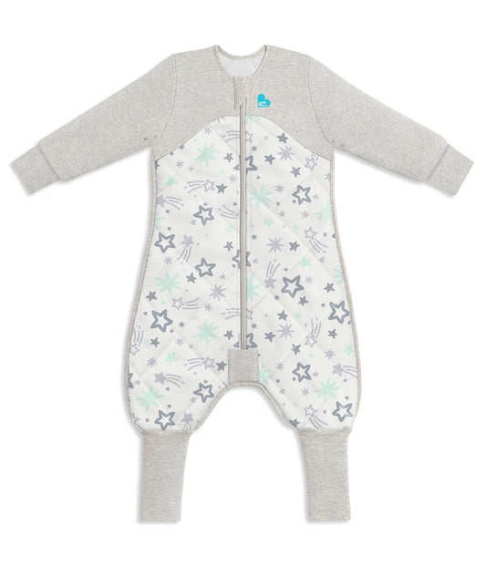 Sleep Suit 3.5 TOG Cotton Mint Stars