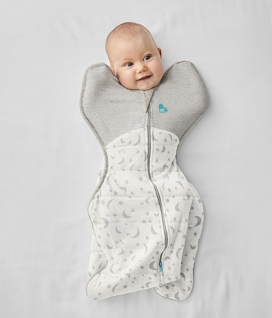 Swaddle Up™ 3.5 TOG Algodón Blanco Claro de luna