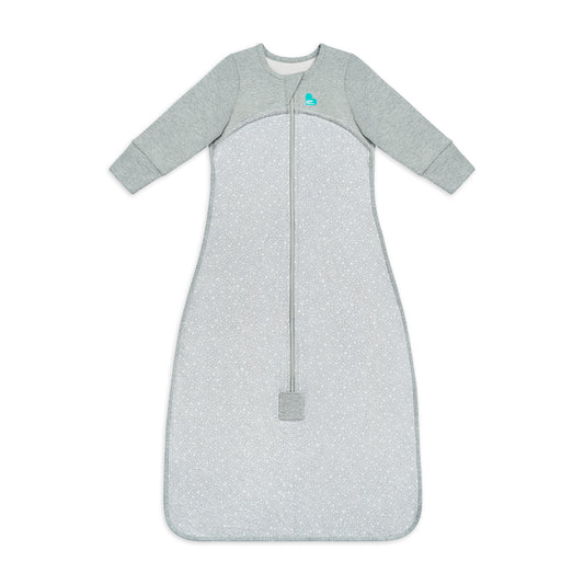 Saco de Dormir Manga Larga 1.0 TOG Algodón Gris Stardust