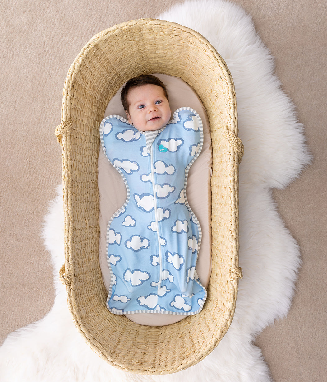 Swaddle Up™ Pucksack Gemäßigt (20-24°C) Blau Tagtraum Baumwolle