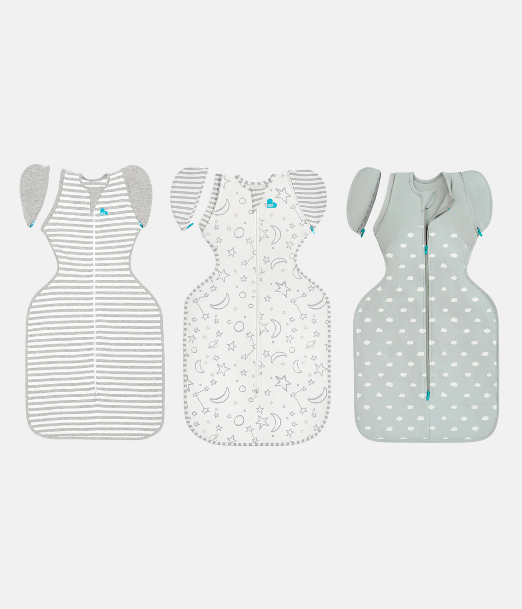 Swaddle Up™ Bolsa de transición 1.0 TOG Algodón Gris