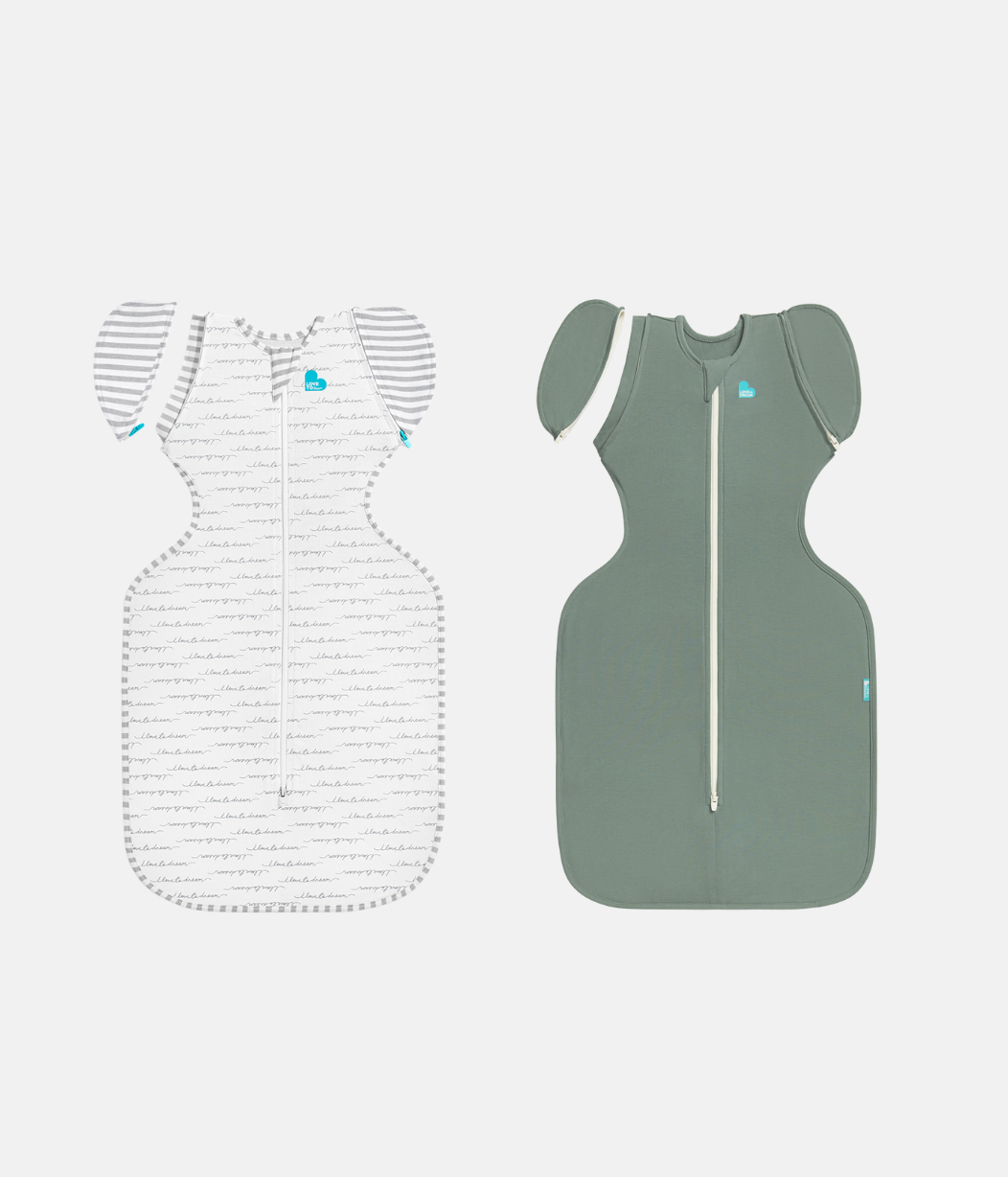 Swaddle Up™ 1.0 TOG Algodón Dusty Blue Daydream