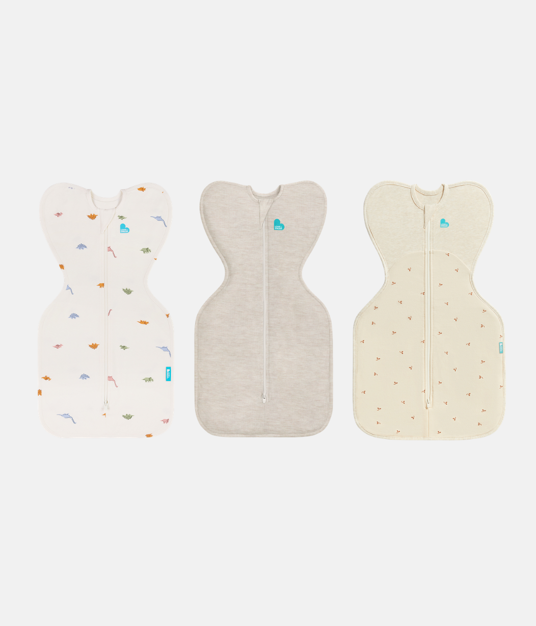 Swaddle Up Starter Set | 1.0 TOG | White Clouds Bunnies | White Dreamer | Oat