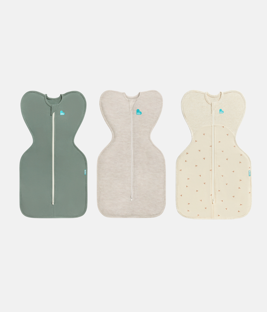 Swaddle Up Starter Set | 1.0 TOG | White Clouds Bunnies | White Dreamer | Oat