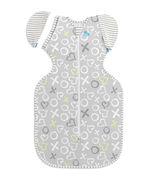 Swaddle Up™ Bolso de transición 0.2 TOG Viscosa de Bamboo White Kisses