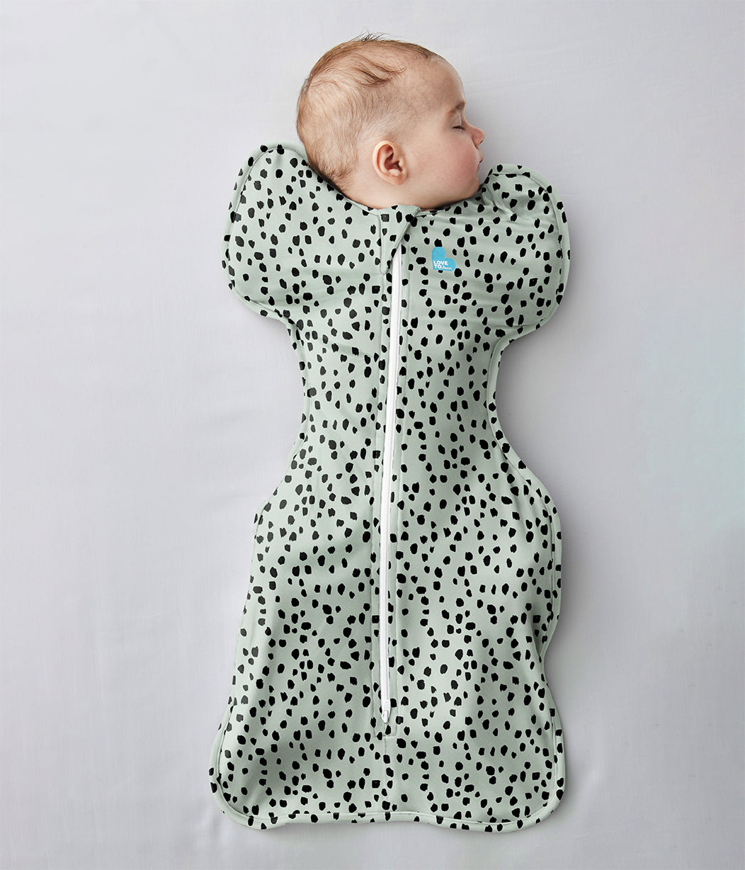 Swaddle Up™ Pucksack Tiermuster Oliv