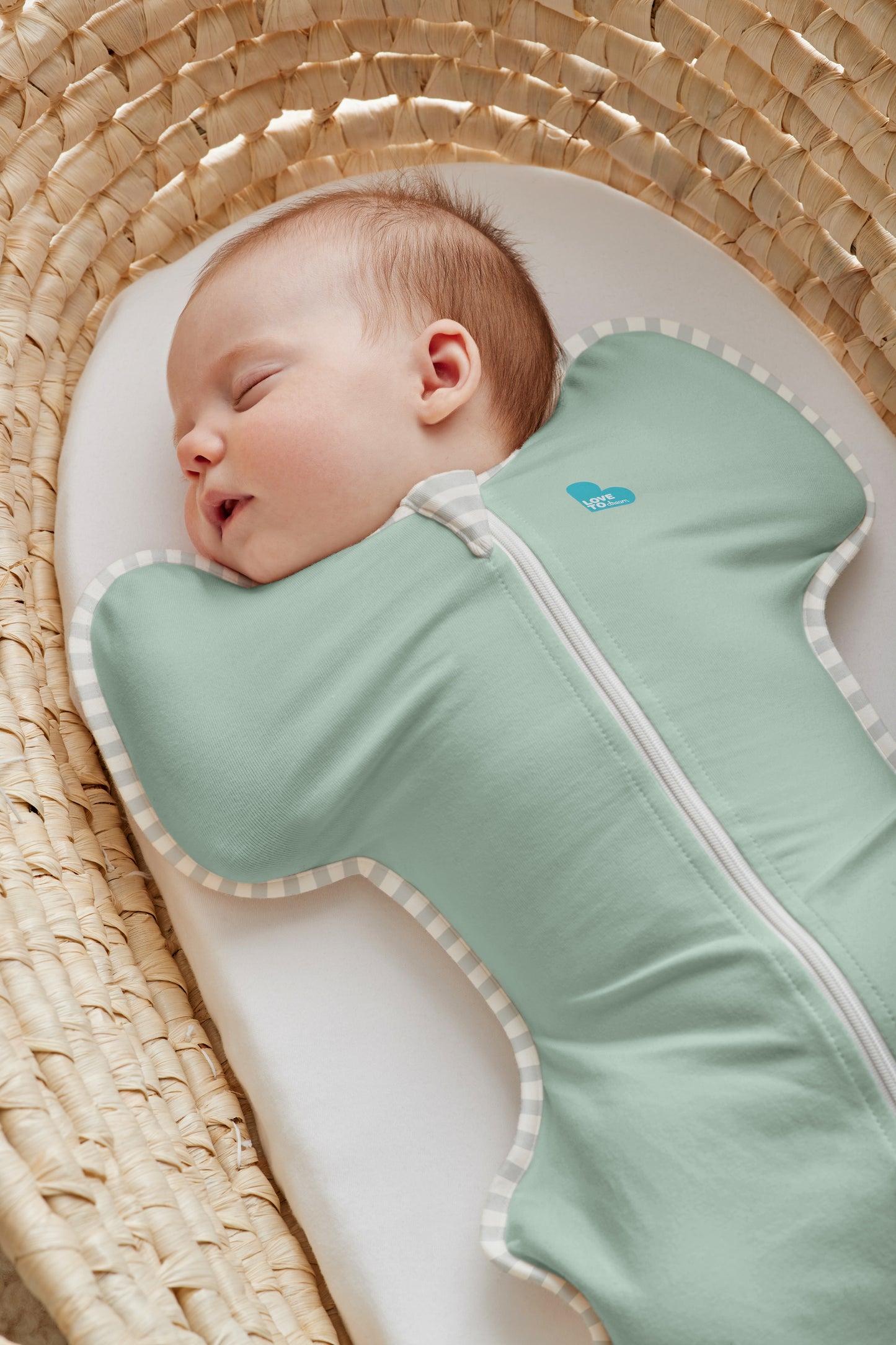 Swaddle Up™ Pucksack Leicht (24-27°C) Oliv Baumwolle