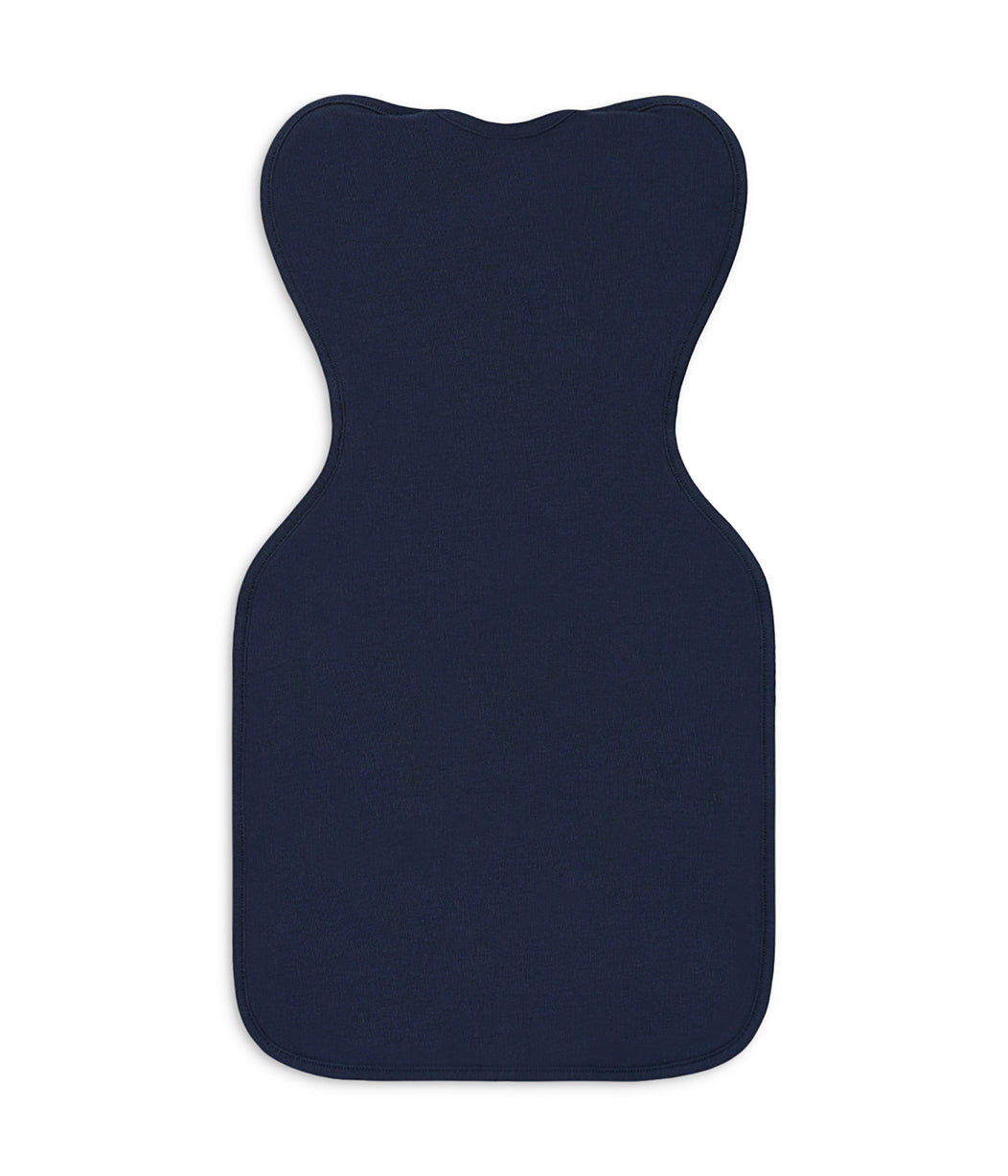 Swaddle Up™ Pucksack 1.5 TOG Baumwollfleece Marineblau Gestickter Funkelstern