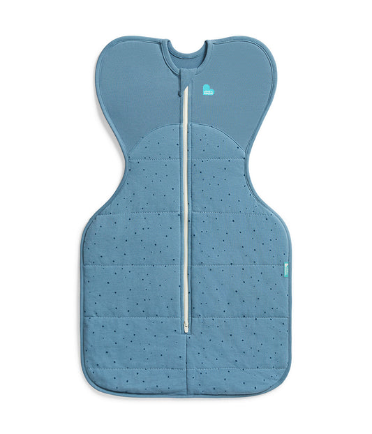 Swaddle Up™ Pucksack 2.5 TOG Baumwolle Sturmblau Steinchen