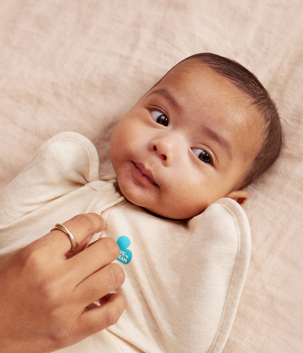 Swaddle Up™ 1.5 TOG de Algodón Avena Ramitas
