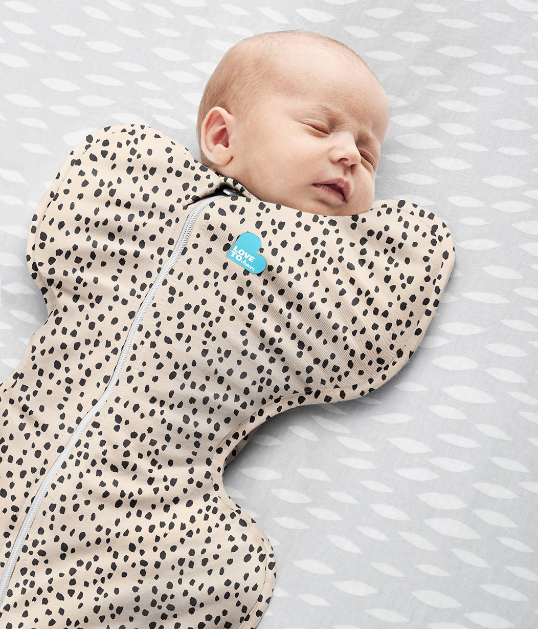 Swaddle Up™ Pucksack Gemäßigt (20-24°C) Beige Tiermuster Baumwolle