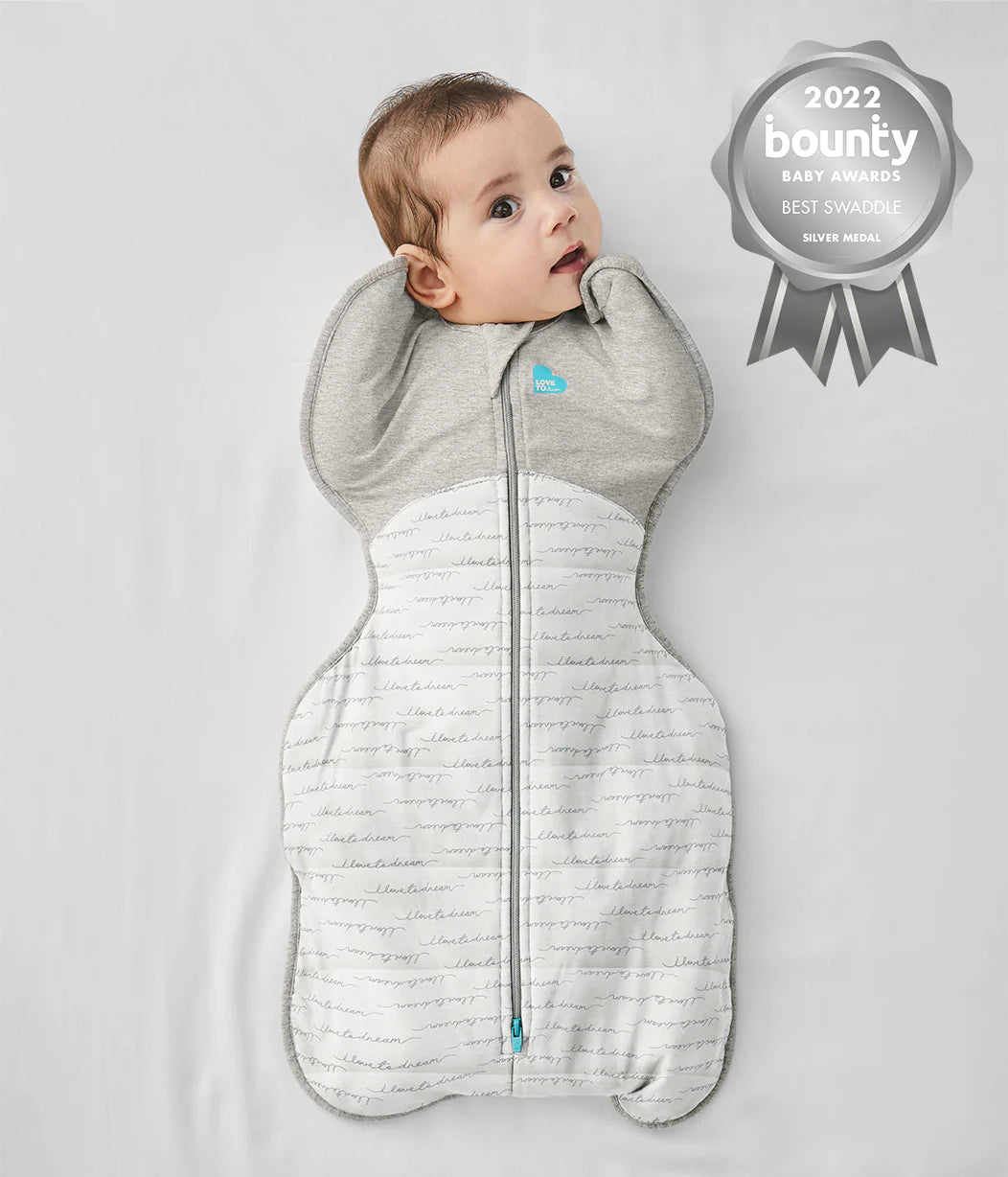 Swaddle Up™ 1.0 TOG Cotton Dusty Blue Daydream
