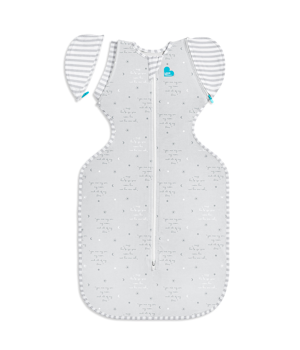 Swaddle Up™ Übergangspucksack Leicht Grau Du Bist Mein