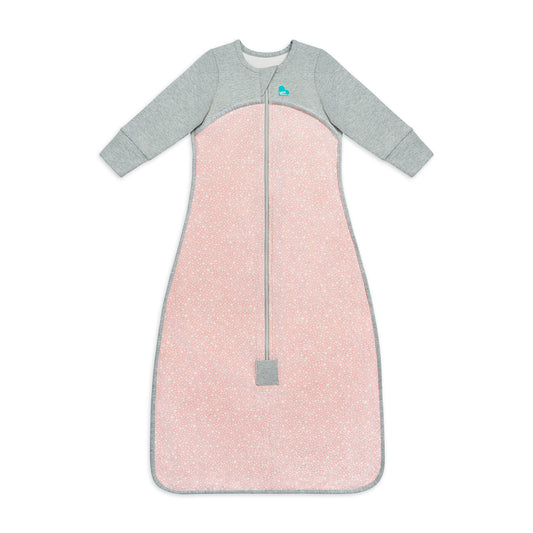 Saco de Dormir Manga Larga 1.0 TOG Algodón Rosa Stardust