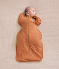 Swaddle Up™ Saco de dormir de transición 2 en 1 2.5 TOG Algodón Avellana Estrella acolchada