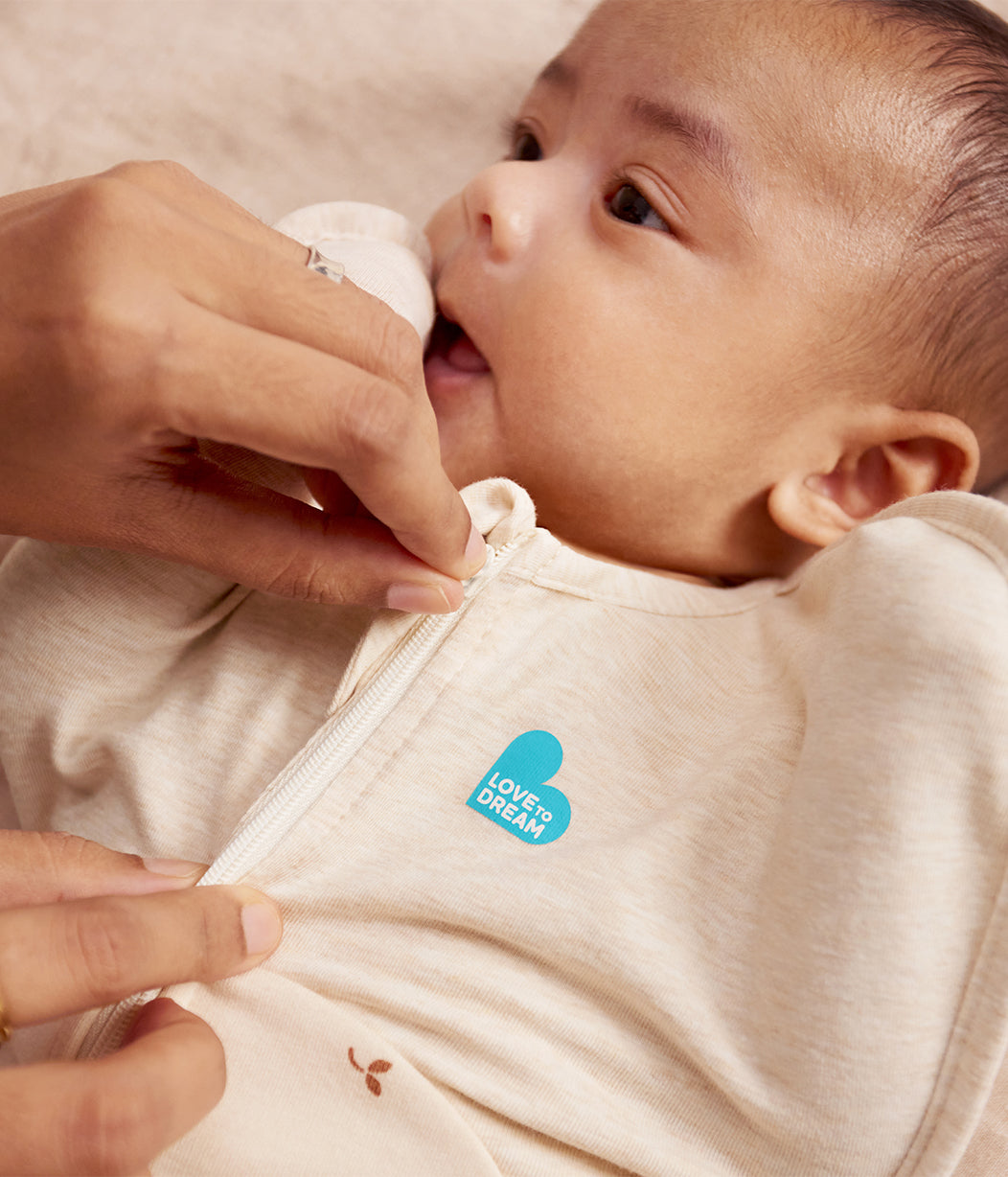 Swaddle Up™ 1.5 TOG de Algodón Avena Ramitas