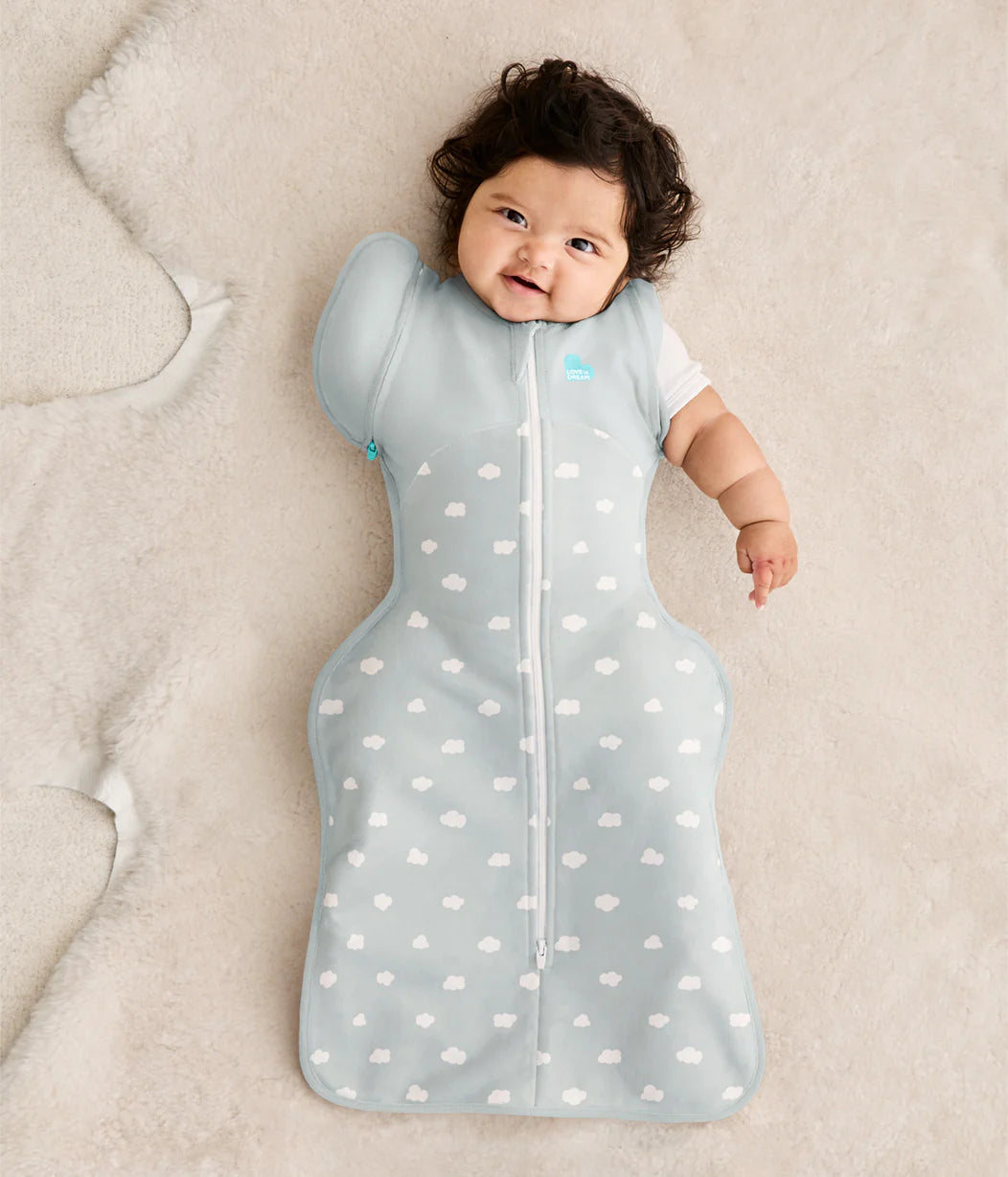 Swaddle Up™ Bolsa de transición 1.0 TOG Algodón Gris