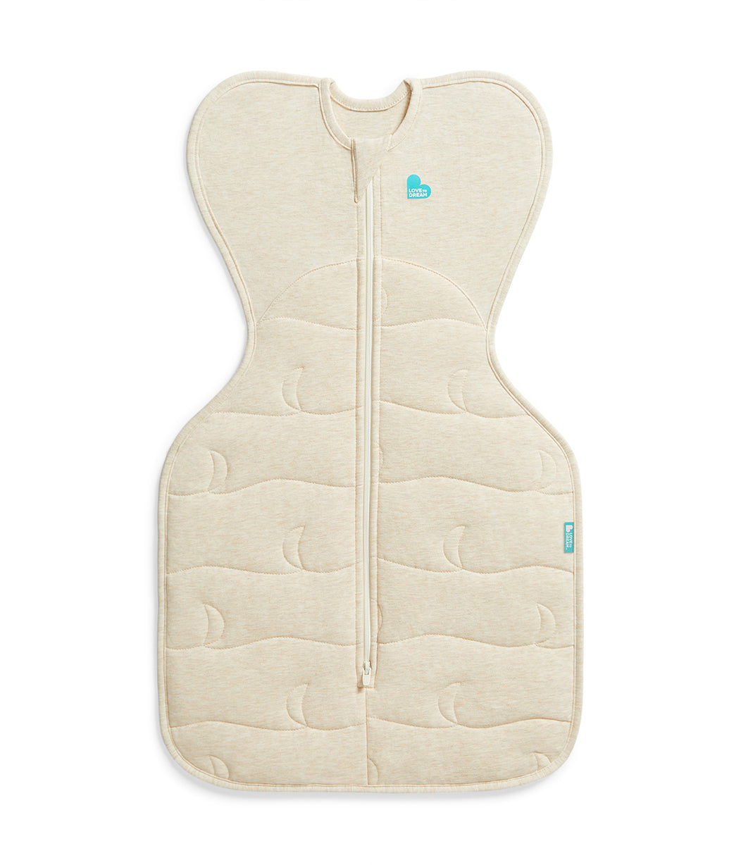 Swaddle Up Starter-Set | 3,5 TOG | Naturmeliert Gesteppter Mond 2