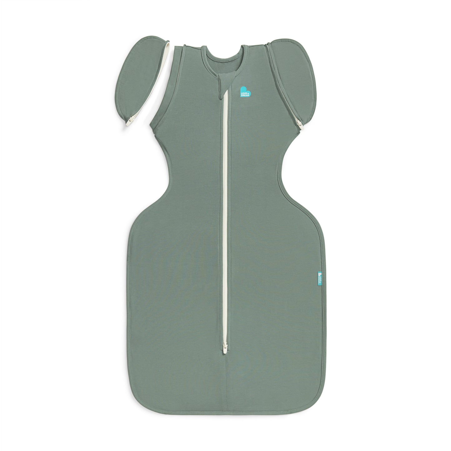 Swaddle Up™ Saco de Transición 1.0 TOG Algodón Verde Oliva Intenso
