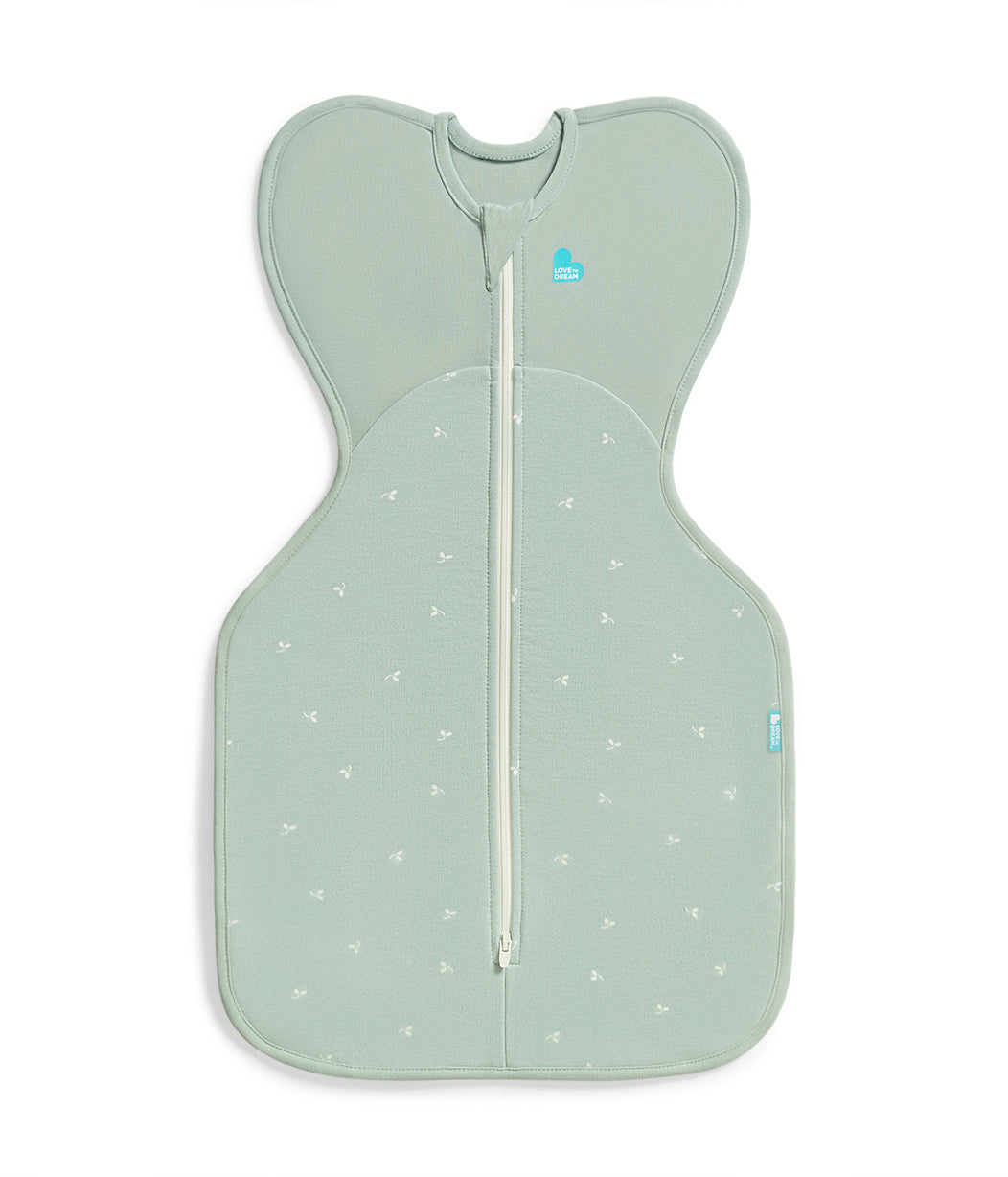 Swaddle Up™ Pucksack 1.5 TOG Baumwolle Oliv Zweige