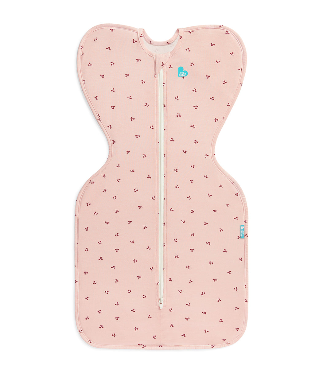 Swaddle Up™ 1.0 TOG Viscose from Bamboo Blush Cherries
