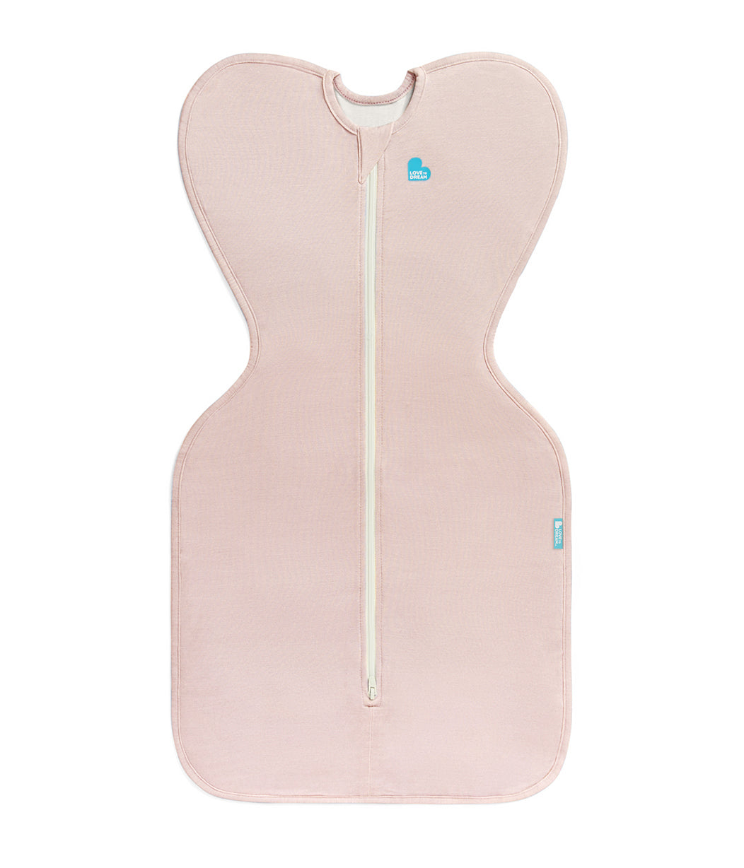 Swaddle Up Starter Bundle | 0,2 TOG | Zartrosa 2 | Weiss du bist mein