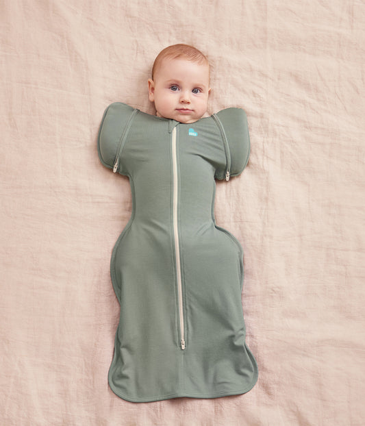 Swaddle Up™ Saco de Transición 1.0 TOG Algodón Verde Oliva Intenso