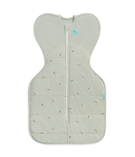 Swaddle Up™ 2.5 TOG Algodón Verde Oliva con Abejas