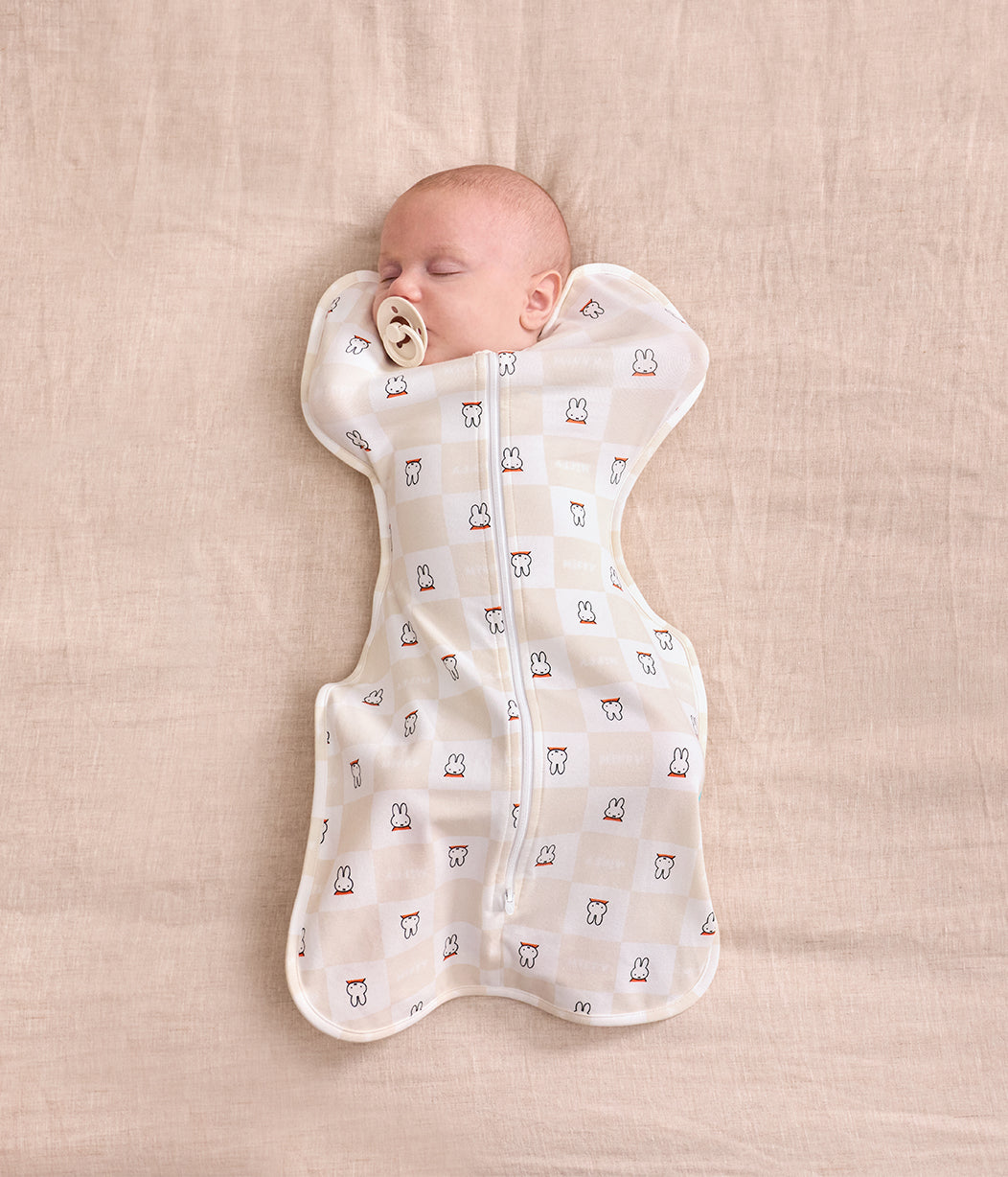 Swaddle Up™ Swaddle 1.0 TOG Algodón Abedul Miffy a Cuadros